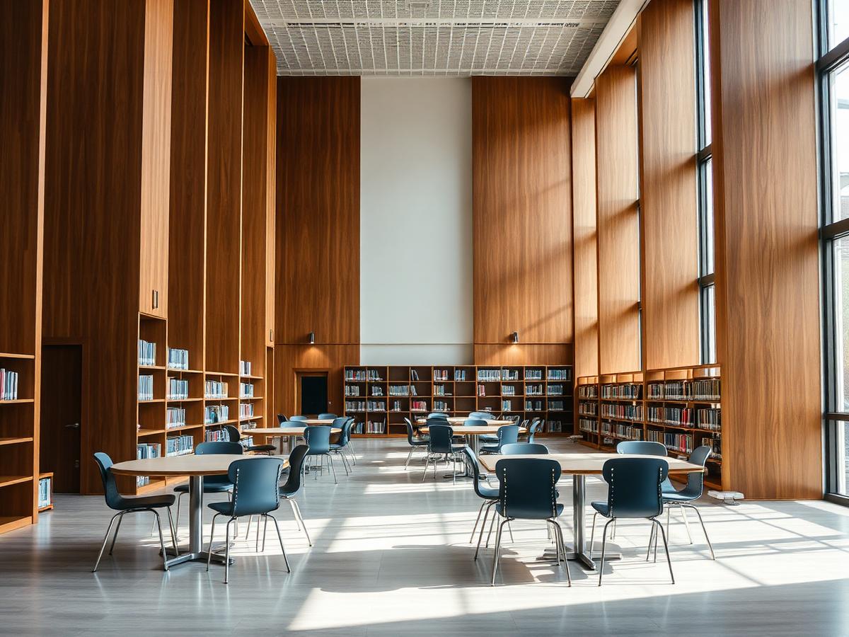 Placeholder for Library Shelving System